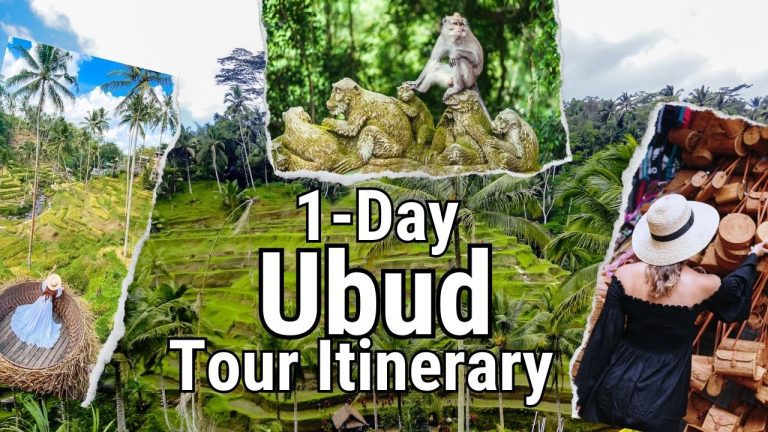 1-Day Ubud Tour Itinerary