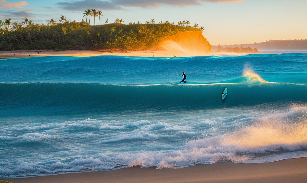 Poipu Beach Park best family surfing spots in Hawaii