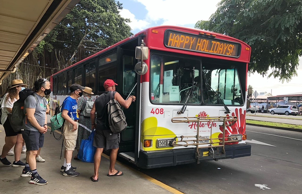  hele-on bus service Hawaii