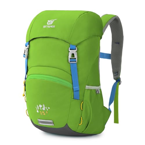 SKYSPER Kids Backpack for Boys Girls Lightweight Travel Daypack Elementary Student Rucksack Outdoor Primary School Bag