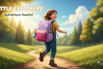 Kids Travel Backpack for Little Explorers