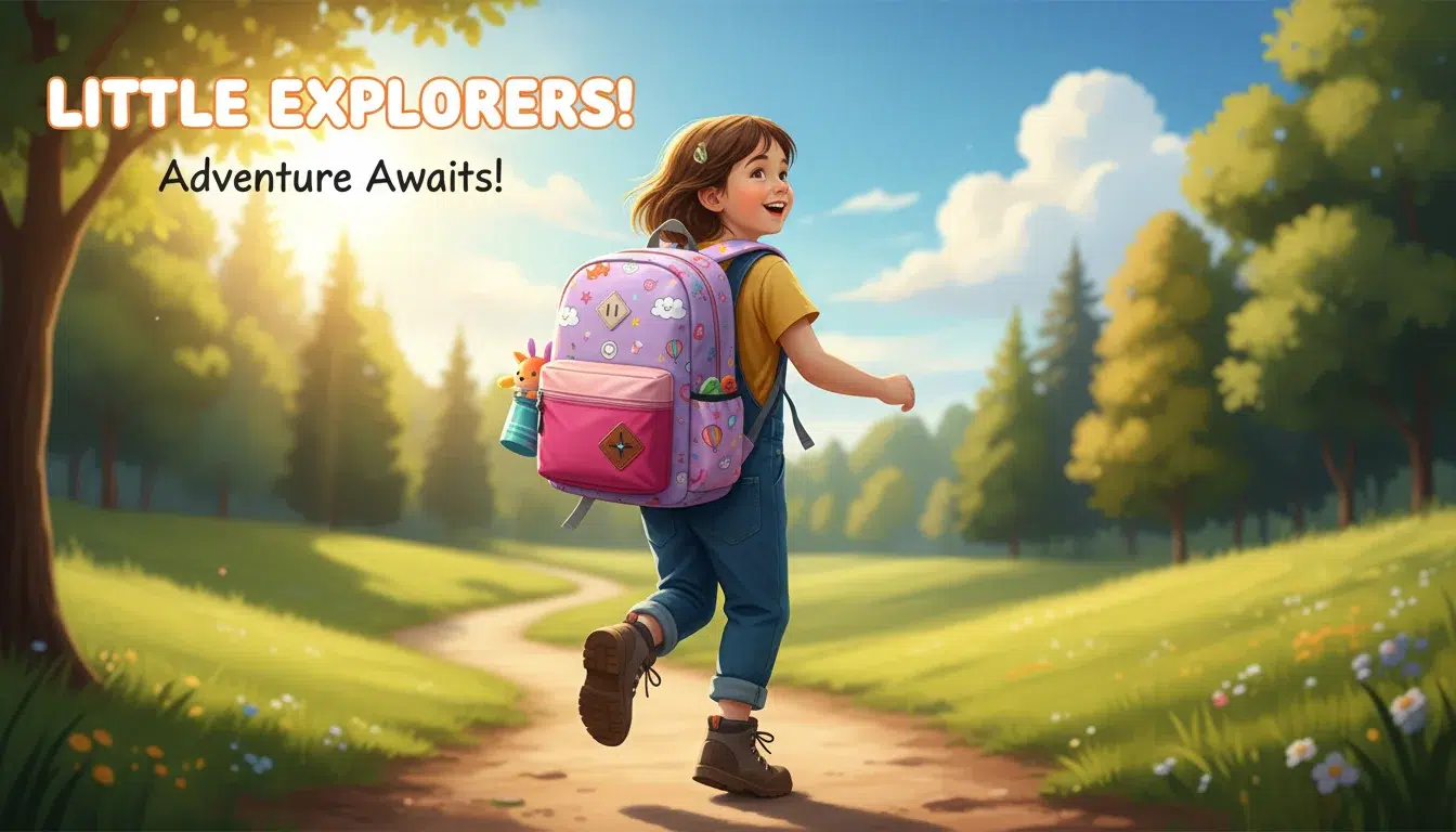 Kids Travel Backpack for Little Explorers