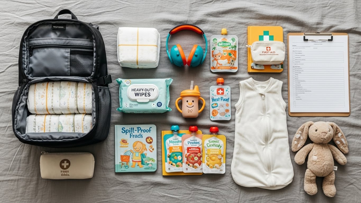 toddler travel packing list