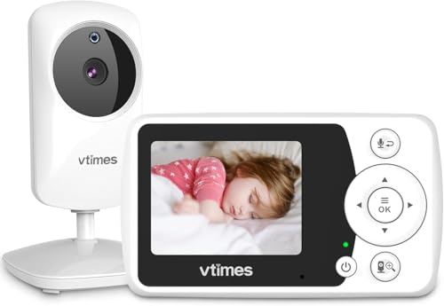 VTimes Portable Baby Monitor 2.4" LCD