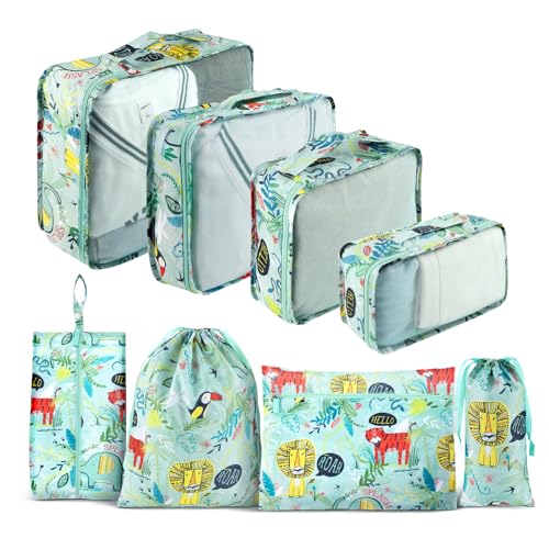 MissBoy Kids Travel Packing Cubes