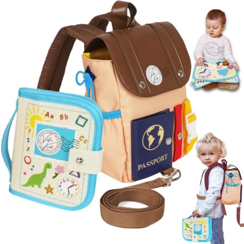 Montessori Toddler Backpack & Busy Book
