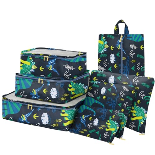 BHAHB Kids Travel Packing Cubes Set
