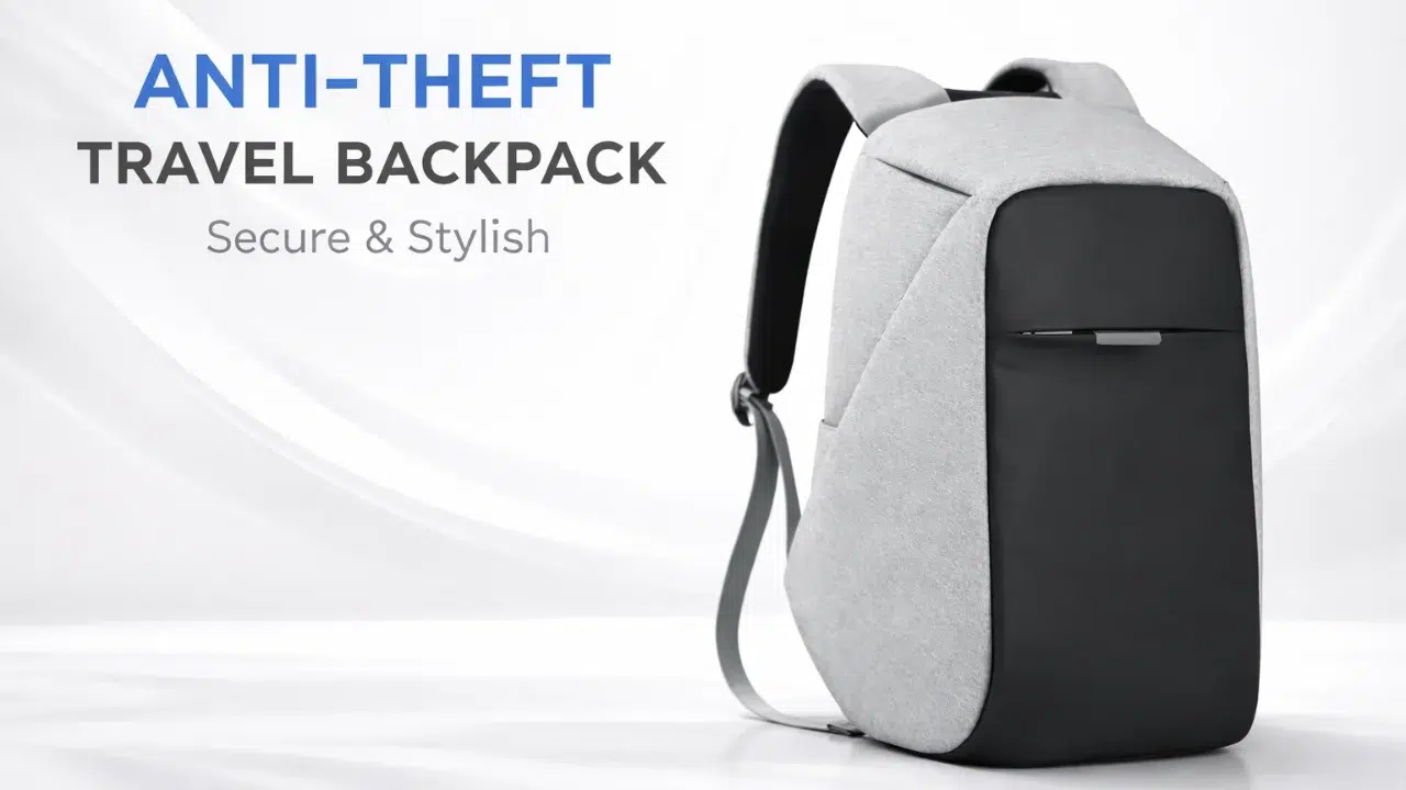 Anti Theft Travel Backpack for safe trip
