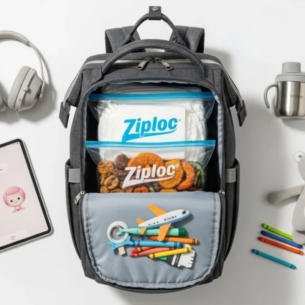 Pack a Toddler Travel Bag for Easy Access on a Plane