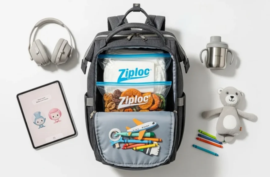 Pack a Toddler Travel Bag for Easy Access on a Plane