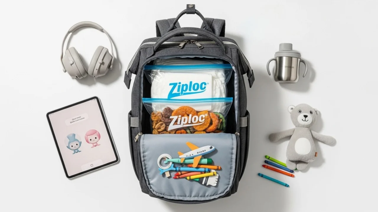Pack a Toddler Travel Bag for Easy Access on a Plane