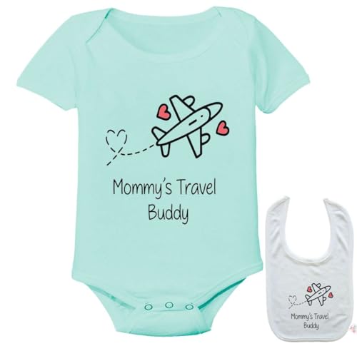 SHIRTZIE DESIGNS Travel Buddy Baby Onesie