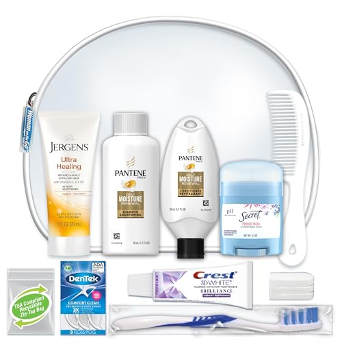 Deluxe Women's Travel Toiletry Kit