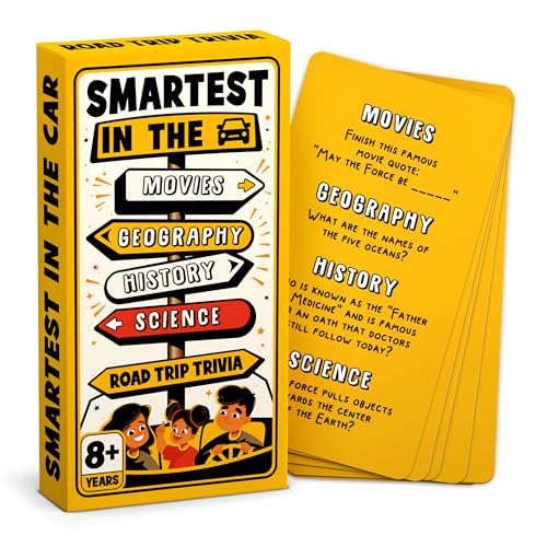 WELL BALANCED Road Trip Trivia Game