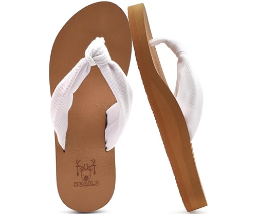 KuaiLu Women’s Arch Support Flip Flops