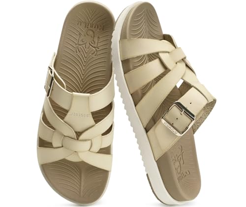 KuaiLu Women’s Gladiator Walking Sandals