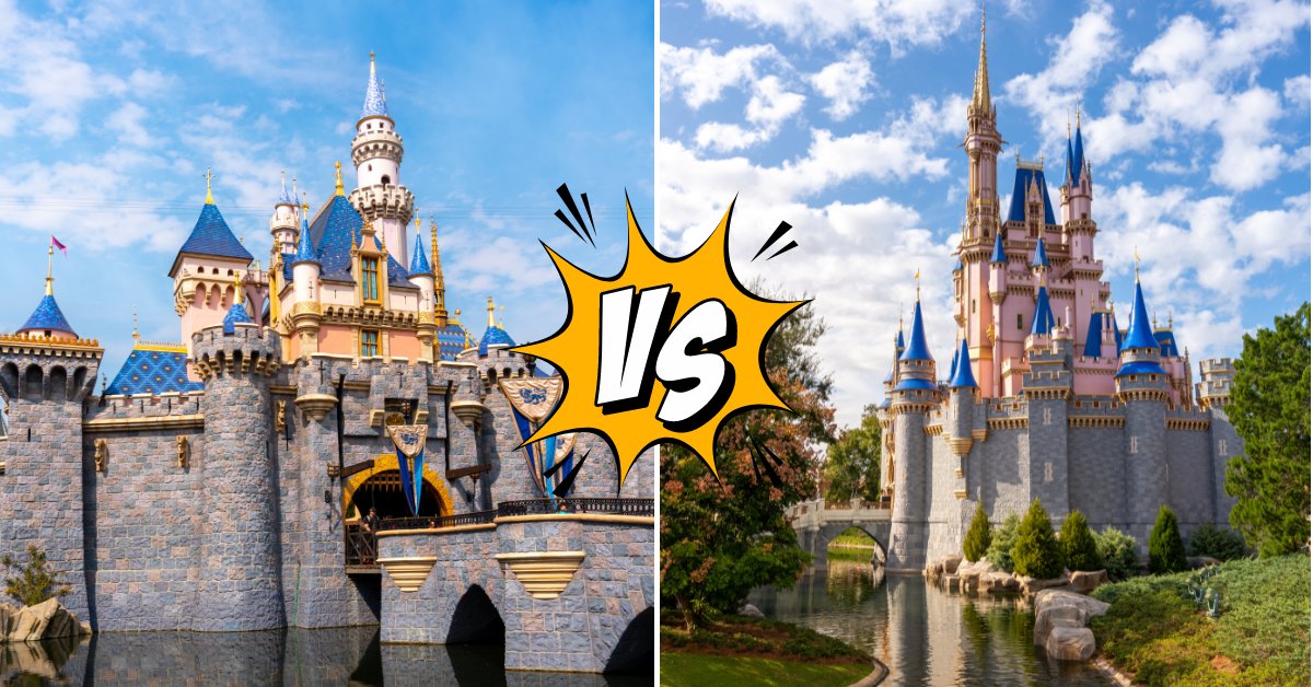 Checking digital park tickets and reservations before entering a Disney theme park.