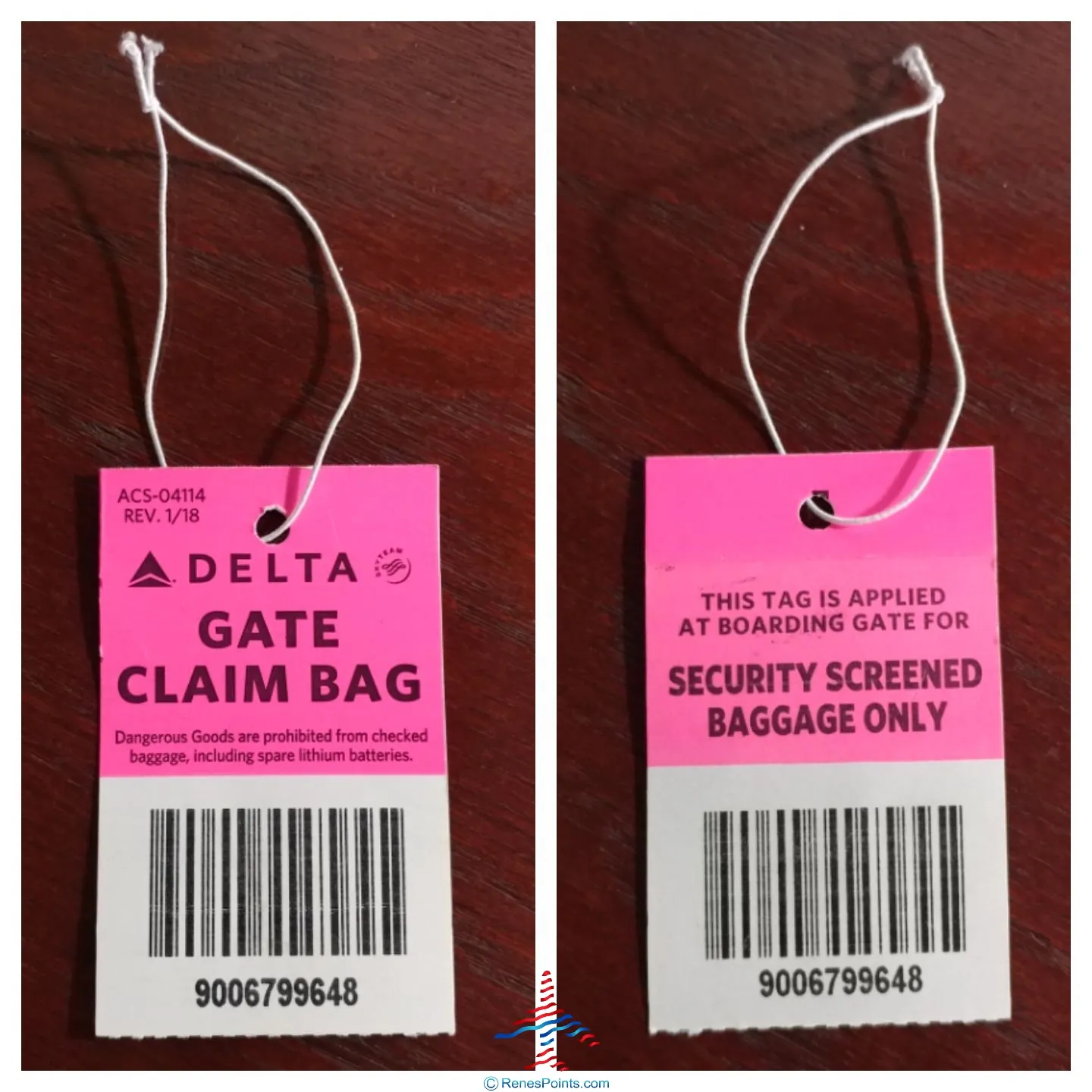 Zip-tie seal tag secured through a shipping container door latch
